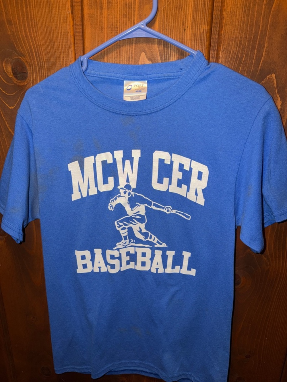 Martin County West Blue MCW CER Baseball Tee